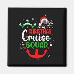 Merry Cruisemas Family Cruise jul Cruise Squ Magnet