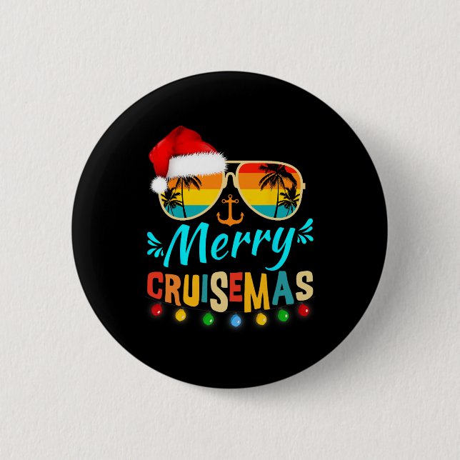 Merry Cruisemas jul Santa Reindeer Cruise Knapp (Framsida)