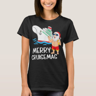Merry Cruisemas Jultomten julfamilj Cruis T Shirt