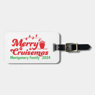 Merry Cruisemas Personlig Family Bagagebricka