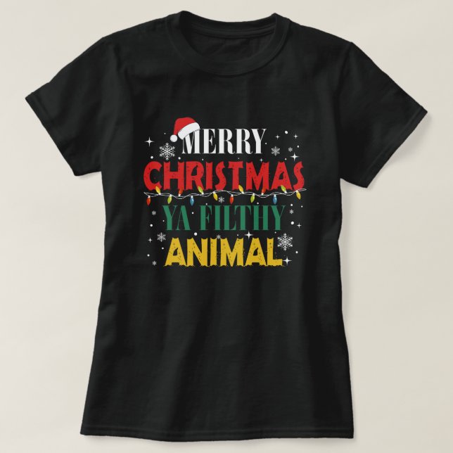 merry Cruisemas T Shirt (Design framsida)