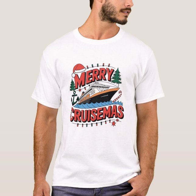 merry Cruisemas T Shirt (Framsida)