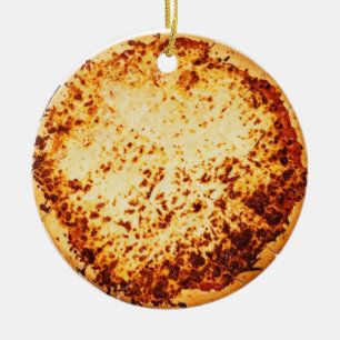 Merry Crustmas Funny Pizza-jul Julgransprydnad Keramik