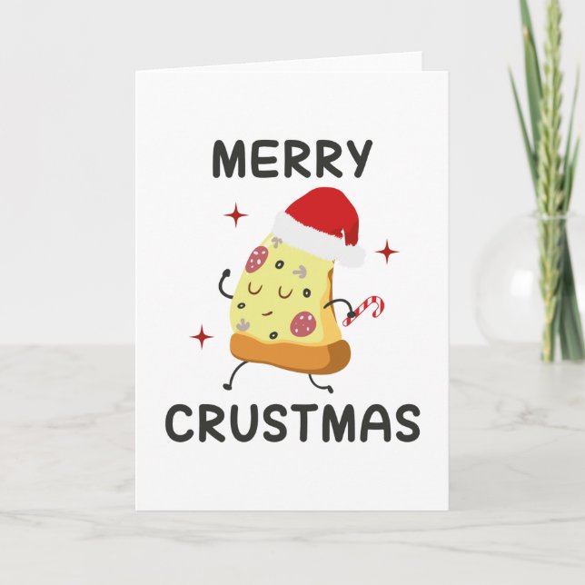 Merry Crustmas Helgkort (Framsida)