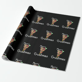 Merry Crustmas Pizza jul Presentpapper