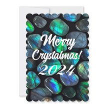 Merry Crystalmas 2024 Blue Labour Crystal