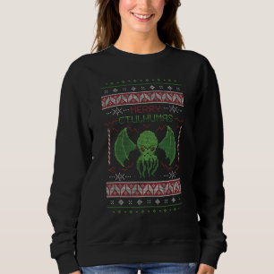 Merry Cthulhumas! Äkta julsötare Cthulhu 1 T Shirt