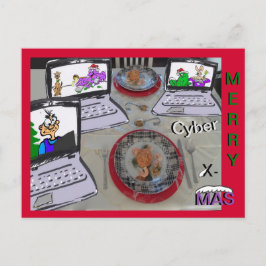Merry Cyber X-Mas vykort