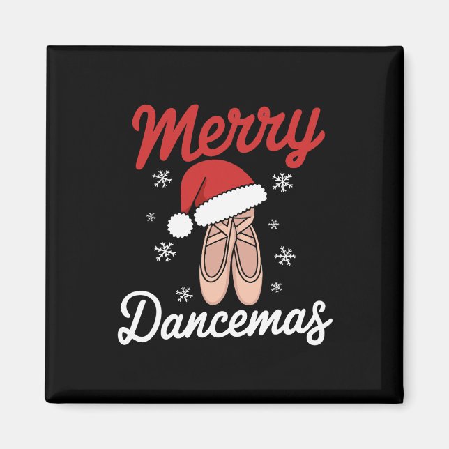 Merry Dancemas Byllet Dancer Teacher Dan Magnet (Framsidan)