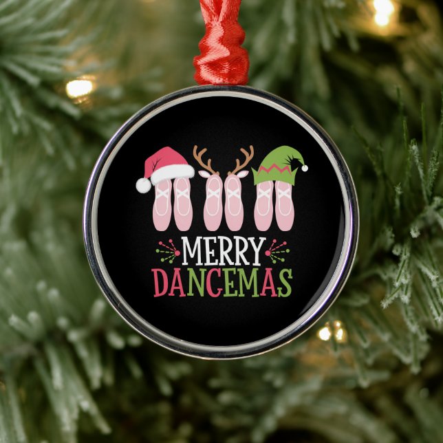 Merry Dancemas jul Ballet Shoes Dancing Julgransprydnad Metall (Träd)