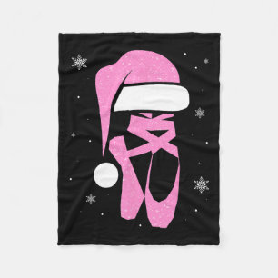 Merry Dancemas Santa Hat Funny Julafton Jul Wome Fleecefilt
