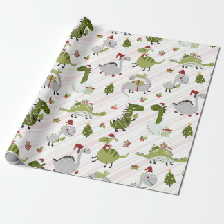 Merry Dino jul Presentpapper