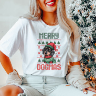 Merry Dogmas Jul Kvinnor T-Shirt