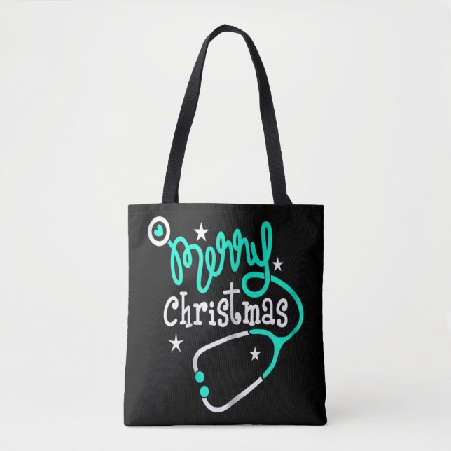 Merry Doktor Tee Funny Red Play Leopard Chri Tygkasse (Framsida)