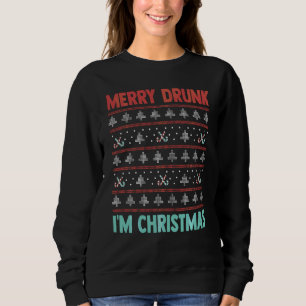 Merry Drunk I M Jul Ugly Sweater T Shirt