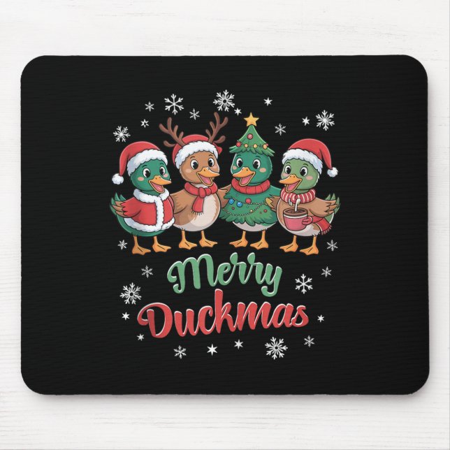 Merry Duckmas – Funny Christmas Ducks Holiday Desi Musmatta (Framsidan)