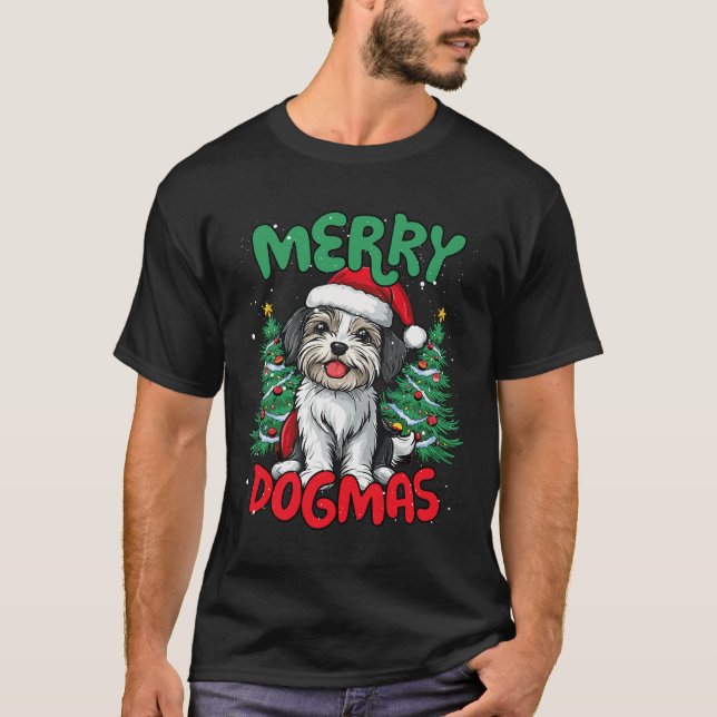 Merry Duckmas Funny jul Anka Älskare 1 T Shirt (Framsida)