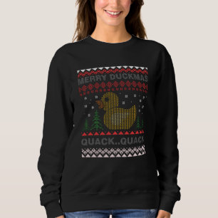 Merry Duckmas Uggig julgummi Anka T Shirt