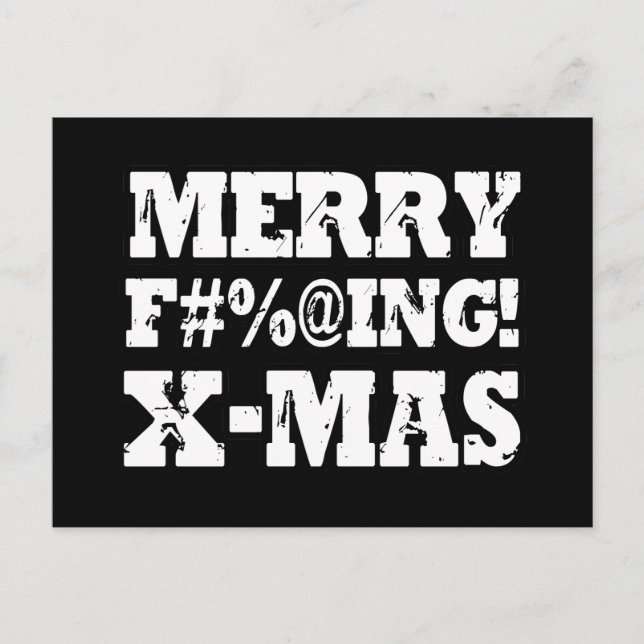 MERRY EFFFFING JULAFTON -.png Helg Vykort (Framsida)