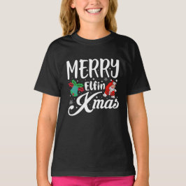 Merry elfin Julafton T Shirt