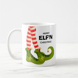 Merry Elf'n jul Kaffemugg