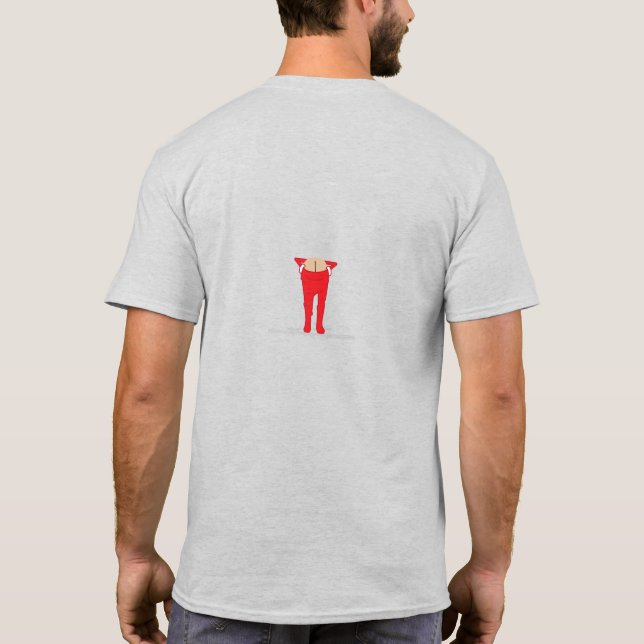 Merry Elf'n jul T-Shirt (Baksida)