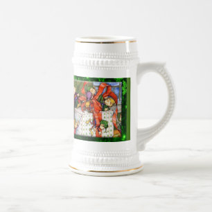 Merry Elves Wrapping Present Stein Sejdel