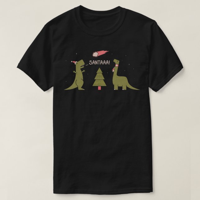 Merry Exinction TShirt T Shirt (Design framsida)