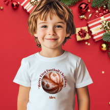 Merry First Football jul Baby Gift