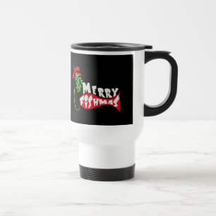 Merry Fishmas Funny Fiske jul Mugg