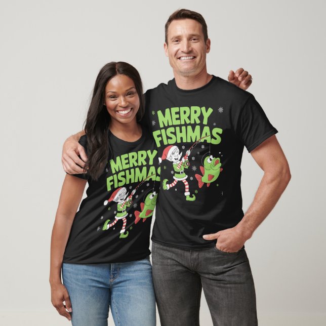 merry Fishmas T Shirt (Unisex)