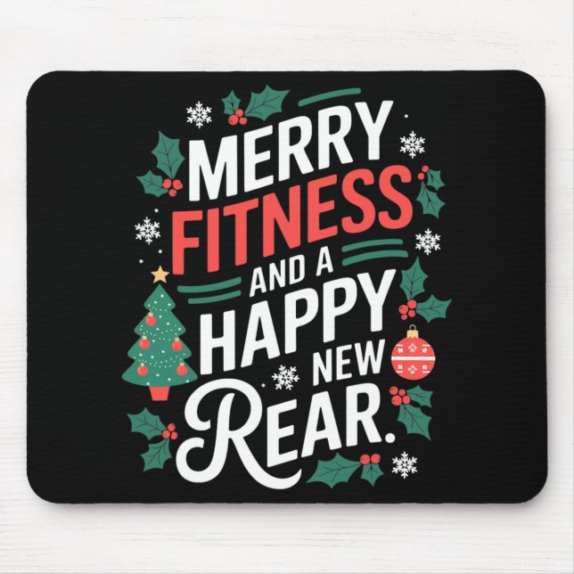 Merry Fitness And A Happy New Rear Fitmas Christma Musmatta (Framsidan)