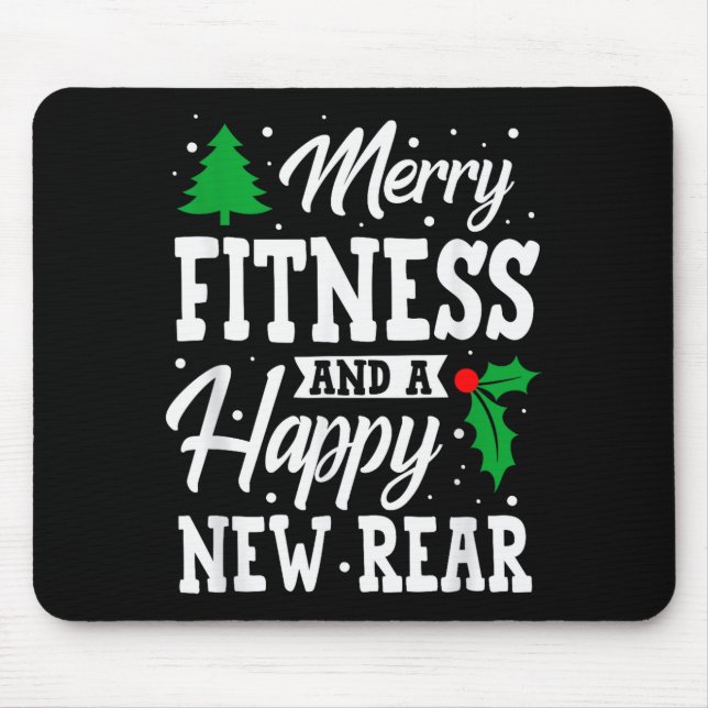 Merry Fitness Happy New Rear Workout Christmas  Musmatta (Framsidan)
