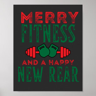Merry Fitness och en ny Roligt i Lycklig Poster