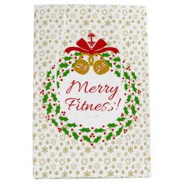 Merry Fitness Wandan Guld Snöflingor Gift Bag