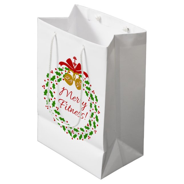 Merry Fitness WandeKettle Klockor Gift Bag (Framsidan Vinklad)