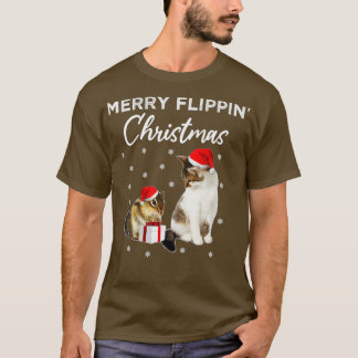 Merry Flippin jul, roligt julklapp T Shirt
