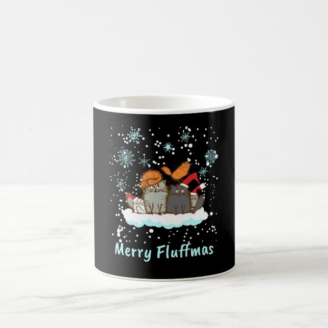 Merry Fluffmas julklapp Julklapp Kaffemugg (Center)