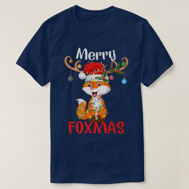 Merry Fomas Funny Fo jul Ornament Ljus San T Shirt (Design framsida)