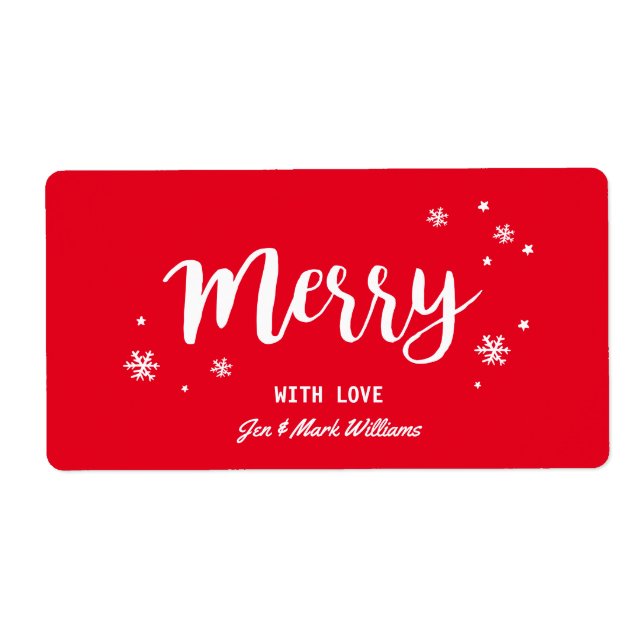Merry Fraktsedel (Framsidan)
