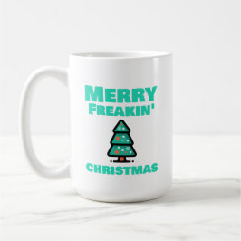 Merry Freakin's julkaffe Mugg