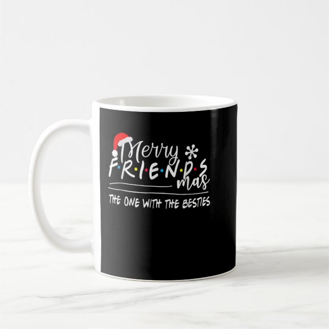 Merry Friendsmas the one with Besties Christma Kaffemugg (Vänster)