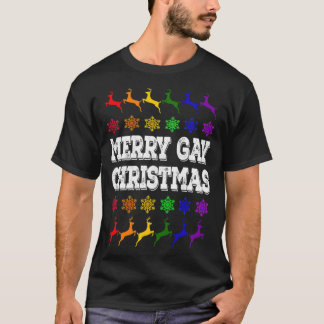 Merry Gay jul, Snöflingor-finansiering av hbt-rena T Shirt