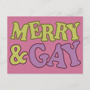 Merry & Gay-vykort Helg Vykort