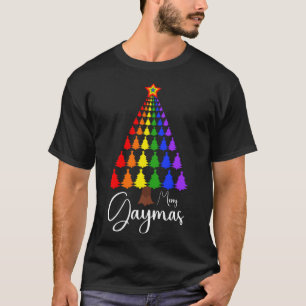 Merry Gaymas-jultomten Human HBT Gay pride T Shirt