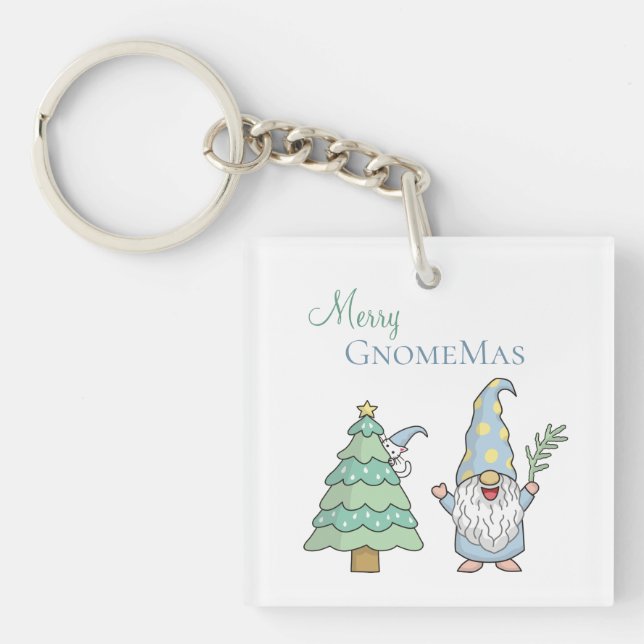 Merry GnomeMas Helgdag Cute Julgran (Framsidan)