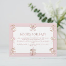 Merry Go Round Bokar för Baby Shower