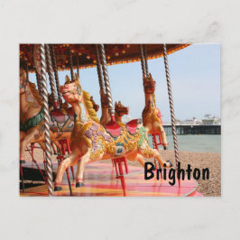 Merry-go-round, Brighton Helg Vykort