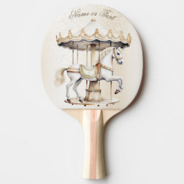 Merry Go Round Circus Carnival Bevalt Cute Pingisracket