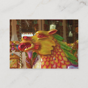 Merry-go-round Dragon Visitkort